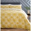 Ochre Geo Duvet Set