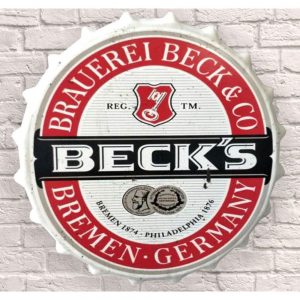 Becks 40cm Bottle Top