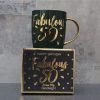 9.2cm Mug Fabulous 50 In Gift Box