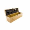 Grunwerg 5 Piece Wine Set with Wooden Bamboo Case