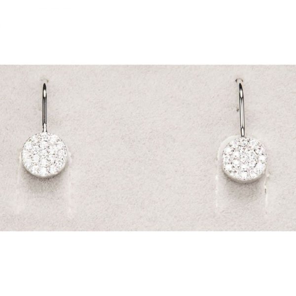 Newgrange Silver Droplet Earrings