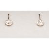 Newgrange Rose Gold Droplet Earrings