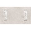 Newgrange Diamante Hoop Earrings