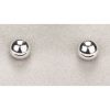 Newgrange Round Silver Stud Earrings
