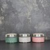 Set of 3 Candle Tins Zesty Posey Calm