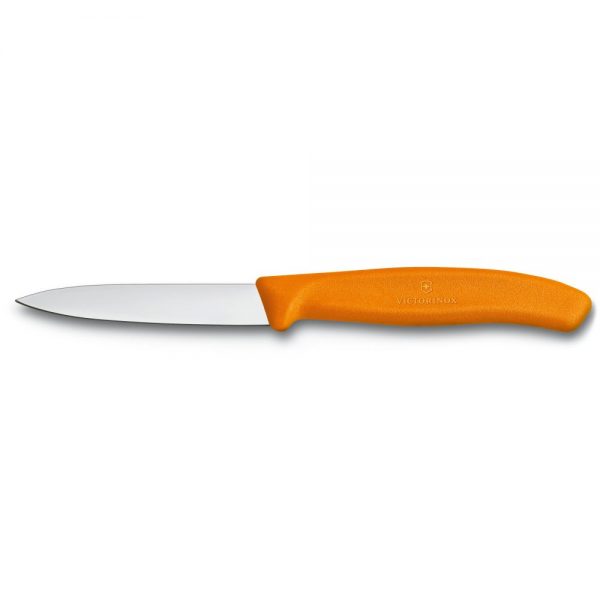 Victorinox Pairing Knife Straight 8cm Orange