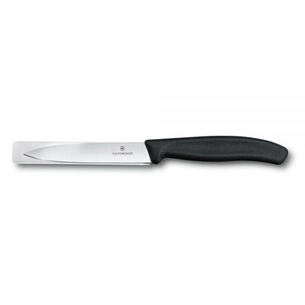 Swiss Classic Pairing Knife Straight 10cm Black