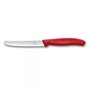 Swiss Classic Tomato & Table Knife 11cm Red