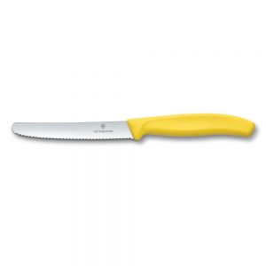 Swiss Classic Tomato and Table Knife 11cm Yellow