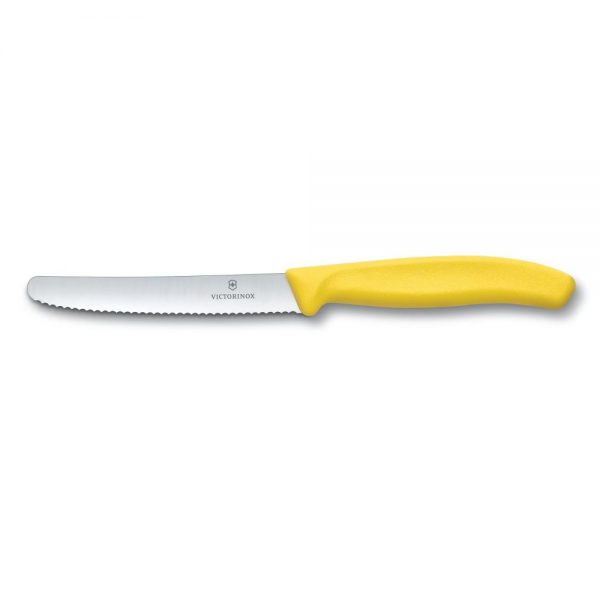 Swiss Classic Tomato and Table Knife 11cm Yellow