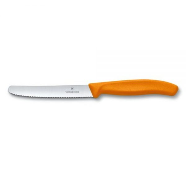 Swiss Classic Tomato and Table Knife 11cm Orange