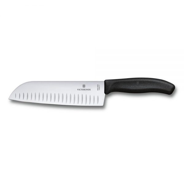 Swiss Classic Santoku Knife With Fluted Edge 17cm