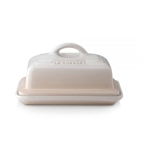 Le Creuset Butter Dish Meringue