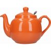 London Pottery Farmhouse 2 Cup Teapot Orange
