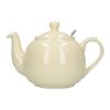 London Pottery Farmhouse 6 Cup Teapot Ivory