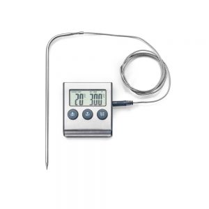 Digital/Magnetic  Thermometer With Probe