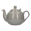 London Pottery Farmhouse 6 Cup Teapot Grey