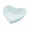 White Porcelain Heart Dish 7.5x6.2x2.4cm