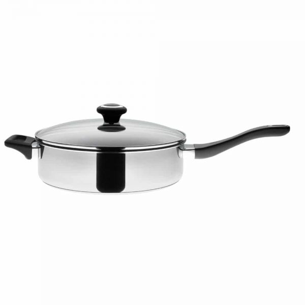 Prestige Stainless Steel Covered Saute Pan 26cm