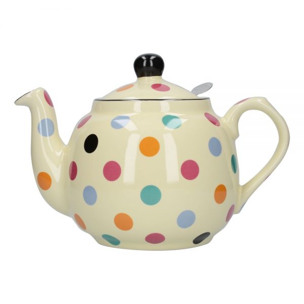 London Pottery Farmhouse 4 Cup Teapot Multi Spot