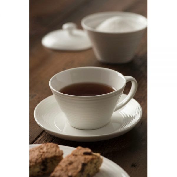 Ripple Teacup & Saucer Set Of 4