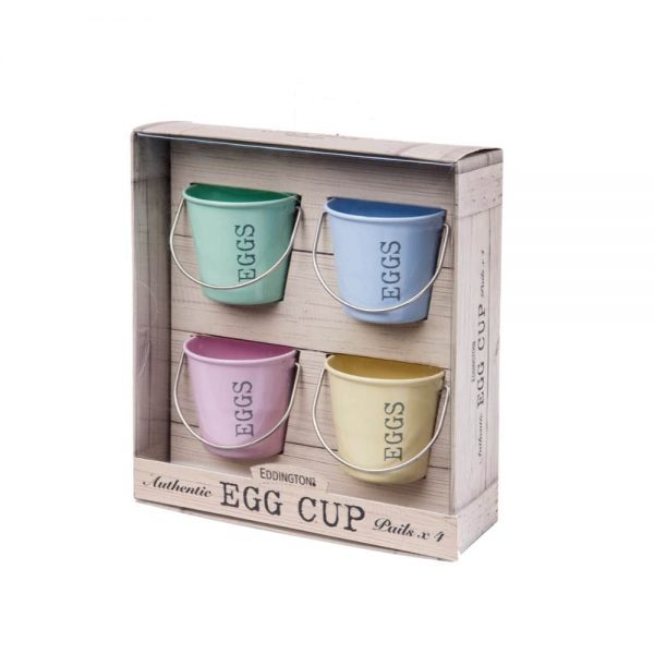 Egg Cup Buckets Pastel Shades