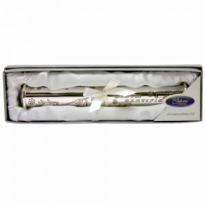 Silver Plated Birth Certificate Holder