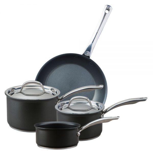 Circulon Excellence Non-Stick Saucepan Set 4 Piece