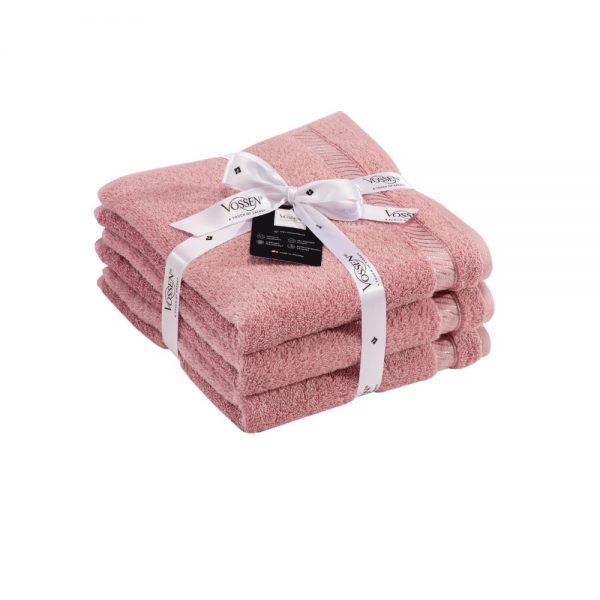 Vossen Lotus Hand Towel Bale Set of 3