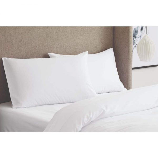 Tencel White Pillowcases Pair Standard