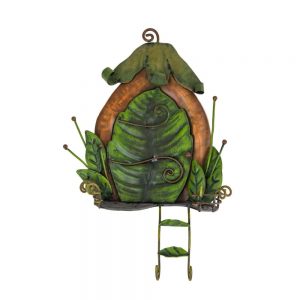 Fairy Door   Leaf Door with Ladder