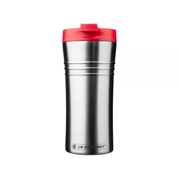 Le Creuset Stainless Steel Travel Mug Cerise