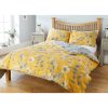 Ash Mustard Super King Duvet Set