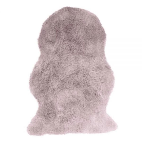 Auckland Single Faux Sheepskin 70x100cm Pink