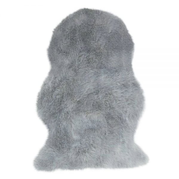 Auckland Faux Sheepskin 70x140cm Silver Rug