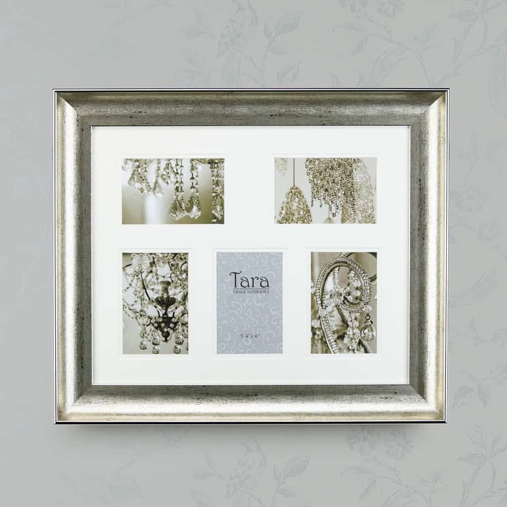 Lucy Collage Frame Champagne Five 4 X 6
