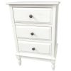 3 Drawer Bedside Locker