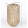 Amira Table Lamp Gold Height 54cm