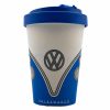 VW Campervan Blue Bamboo Travel Mug