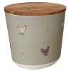 Willow Farm Bamboo Small Round Storage Jar