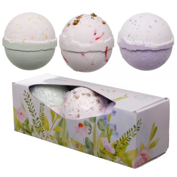 3 Botanical Gardens Bath Bombs Floral Fragrances