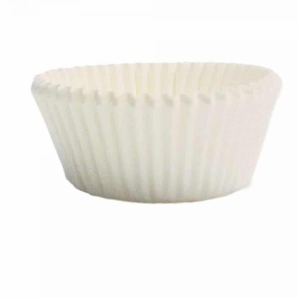 White Paper Mini Baking Cups Pack of 100