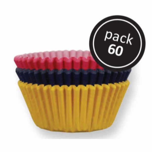 Paper Baking Cases Party Fun Pack of 60