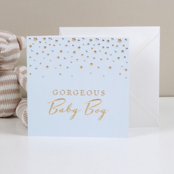 Bambino Deluxe Card Gorgeous Baby Boy