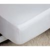 White Single Fitted Sheet Percale