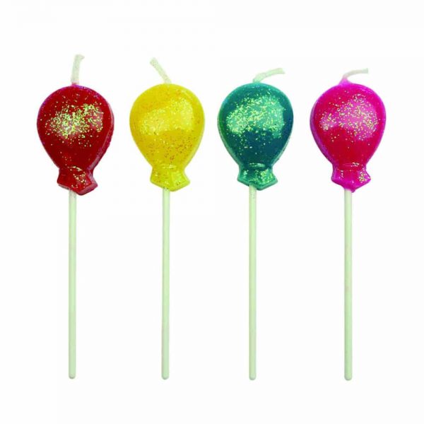 Balloon Candles Set of 8