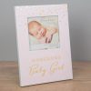 4x4in Bambino Paperwrap Photo Frame Baby Girl