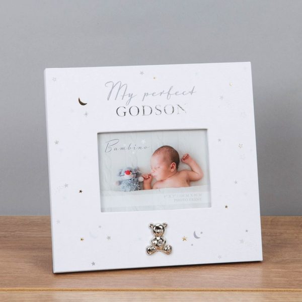 4x3in Bambino Paperwrap Godson Photo Frame