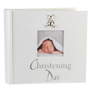 Christening Pearlised Photo Album 4x6