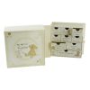 Paperwrap Book Keepsake Box with Drawers